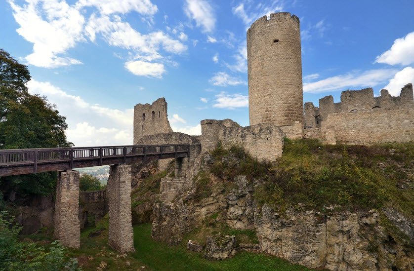 New Wolfstein Castle, Wolfstein, Rhineland-Palatinate, Germany, Germany
